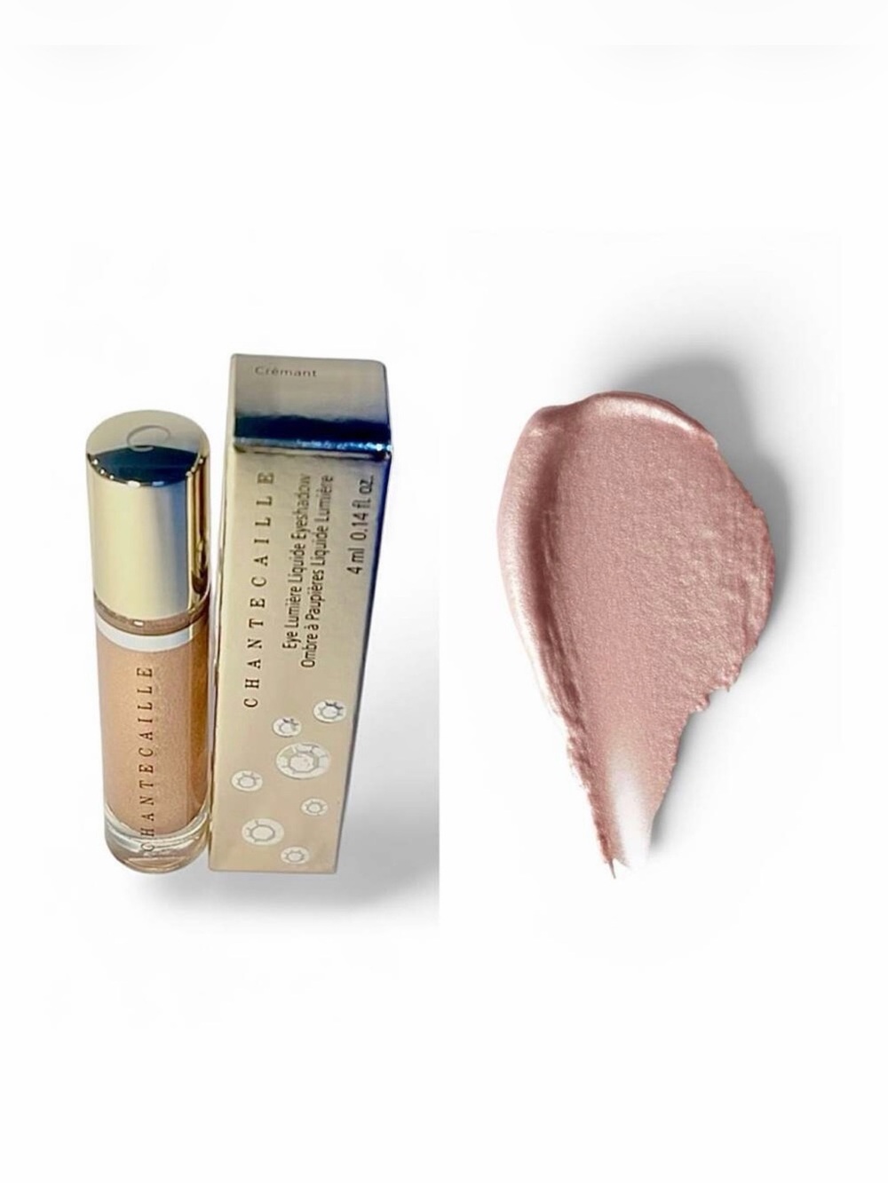 Chantecaille Eye Lumiere Liquid Eyeshadow in Crémant. MSRP$45!